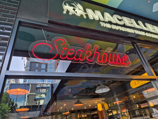 Steakhouse Neon LED Sign